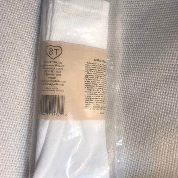 Sole Sox Unisex Tube Socks Anatomically accurate with Reflexology points - Picture 5 of 12